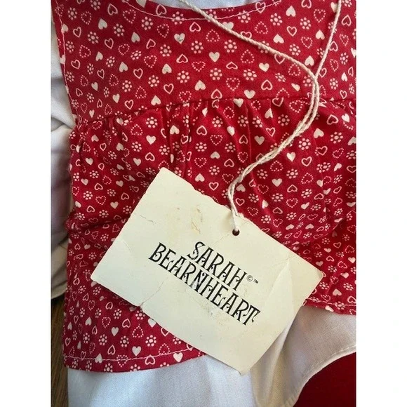 North American Bear Sarah Bearnheart VIB Plush w/ Tag Vintage 1982 - Picture 3 of 8